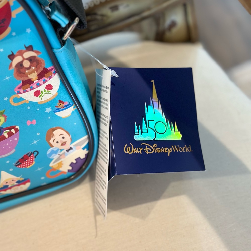 Walt Disney World Parks 50th Jerrod Maruyama Magic Kingdom Cuties Crossbody Bag - Picture 3 of 5